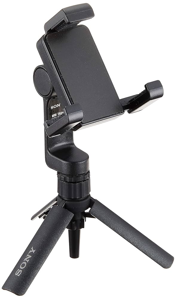 Amazon | ソニー スマートフォン用ホルダー付ミニ三脚 C SPA