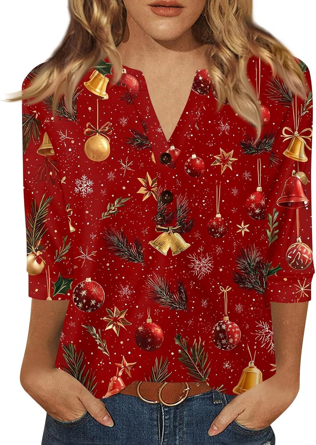 Soyaconcept T-shirt met 3/4-mouwen, model 'Pylle' in zwart online kopen | P&C