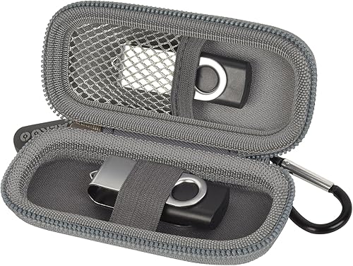 Miniatura 8 de Funda para unidad flash USB, soporte para tarjeta SD compatible con unidad de pulgar, tarjetas de memoria, bolsa de almacenamiento SDXC SDHC,