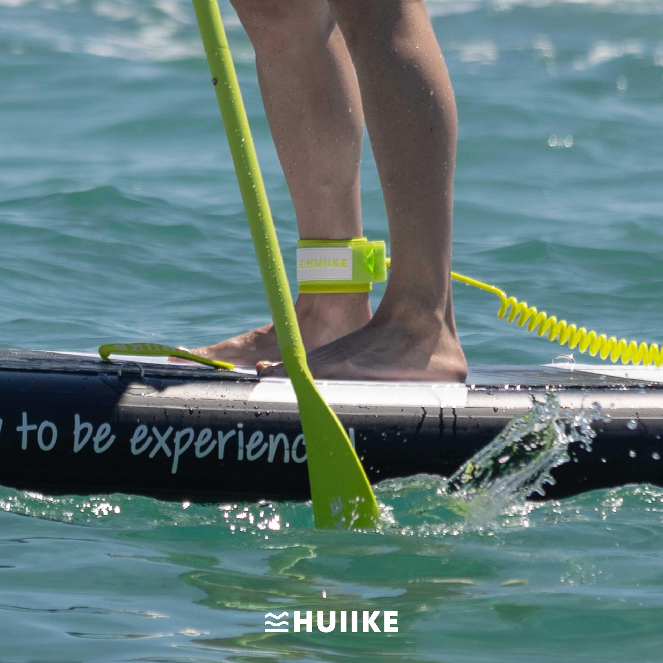 HUIIKE Leash Paddle Surf Ajustable en Espiral Giro 360º Accesorios SUP Correa Stand Up Paddle Board