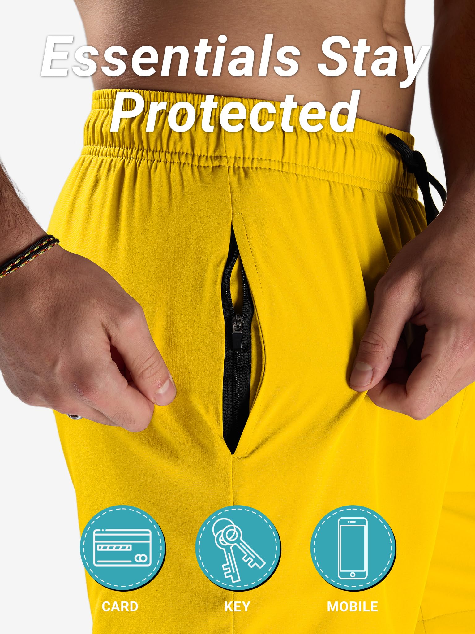 Arcweg Pantaloncini da Bagno Uomo Asciugatura Veloce Calzoncini da Bango Mare Beach Costume da Bagno Fodera Rete con Taschino e Coulisse Trunks