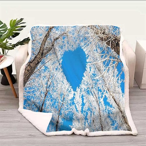 Miniatura 10 de Cobijas Calientes para Invierno Coastline Coastline - Manta térmica de microfibra para sofá, cama, sofá, tamaño pequeño, 31.5 x 47 pulgadas