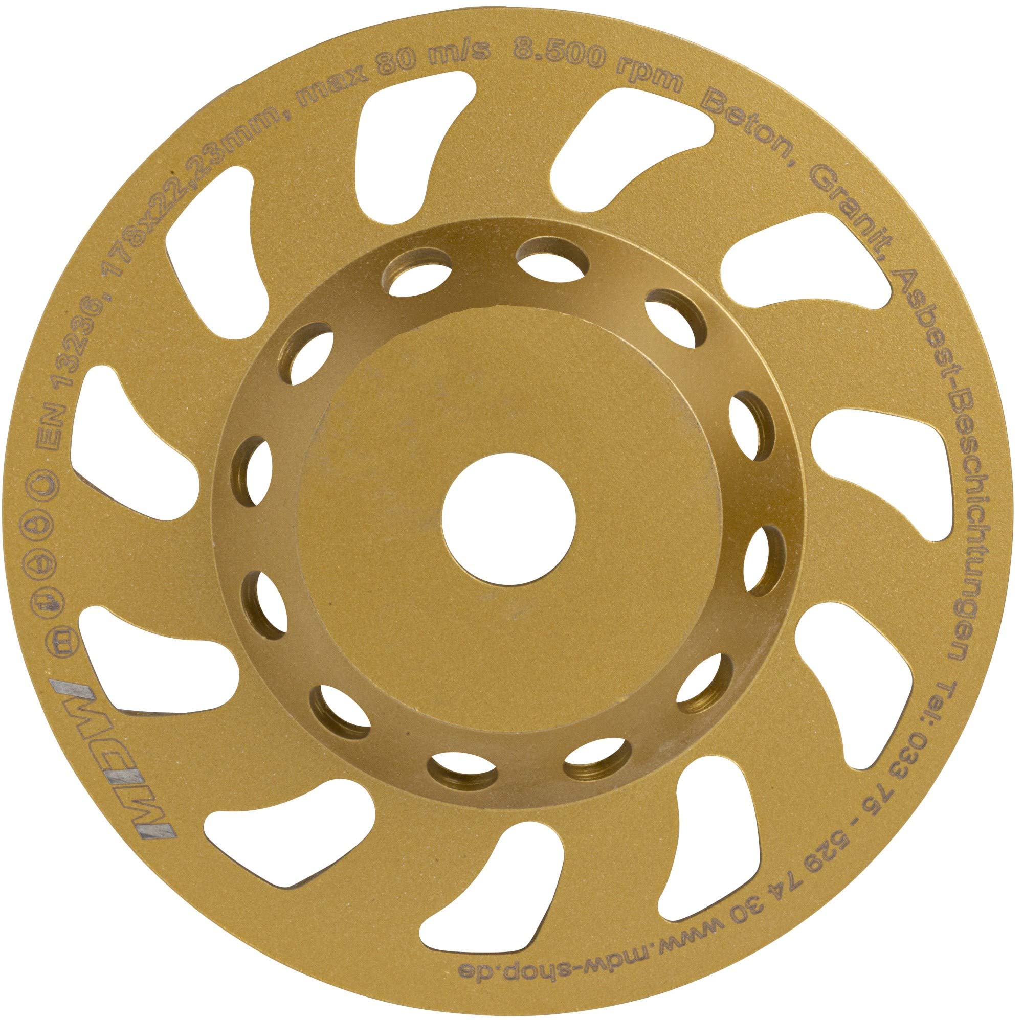 MDW Diamant Schleifteller Premium Ø 180mm