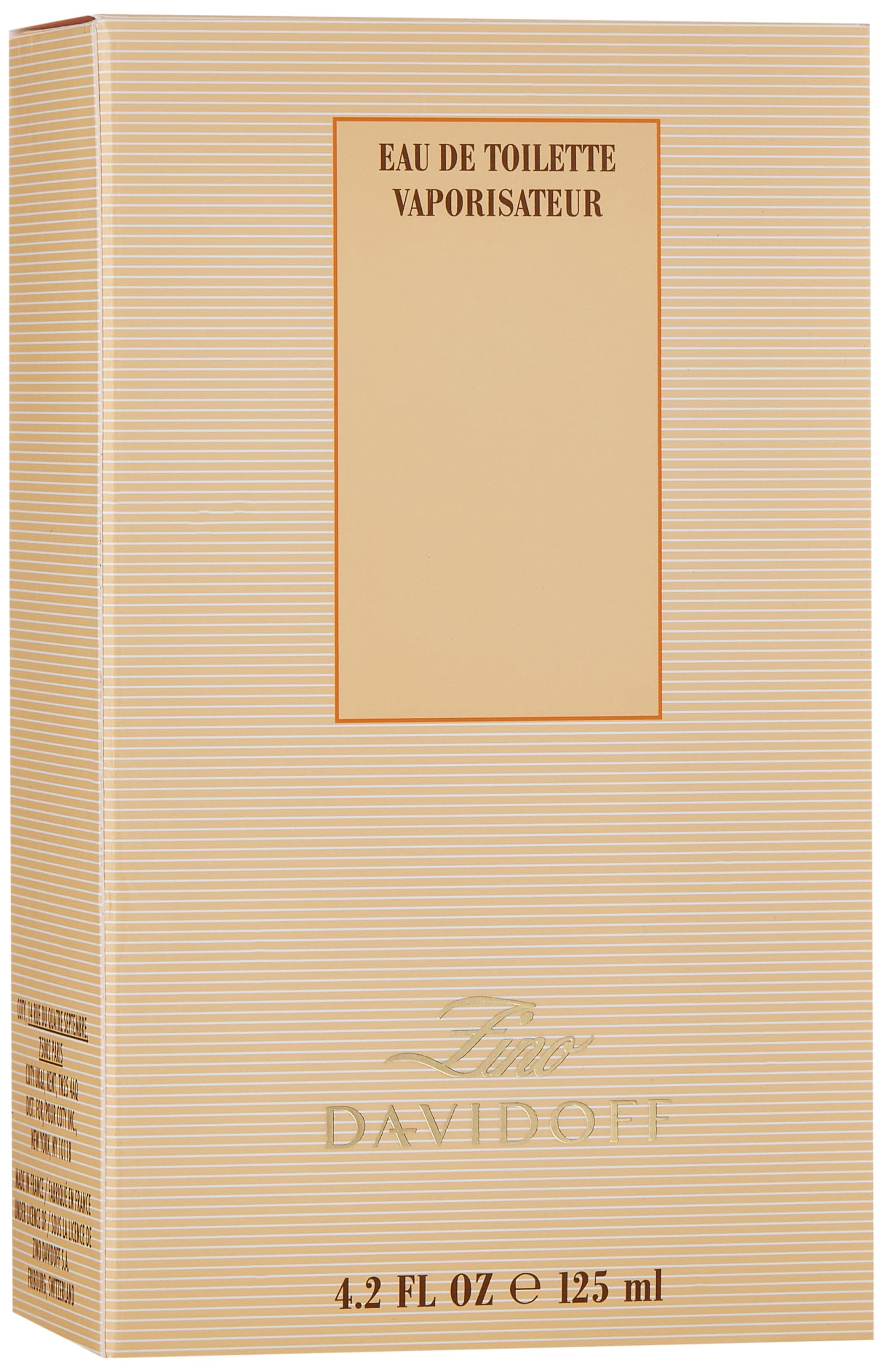 DAVIDOFF Zino Eau de Toilette, orientalisch-würziger Herrenduft mit Amber-Nuancen, 125 ml (Packung mit 2) – Ansicht 2