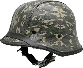 BR 101 Capacete Temático Vintage Alemão Camuflado Segunda Guerra Alto Impacto Antialérgico PP ao GG