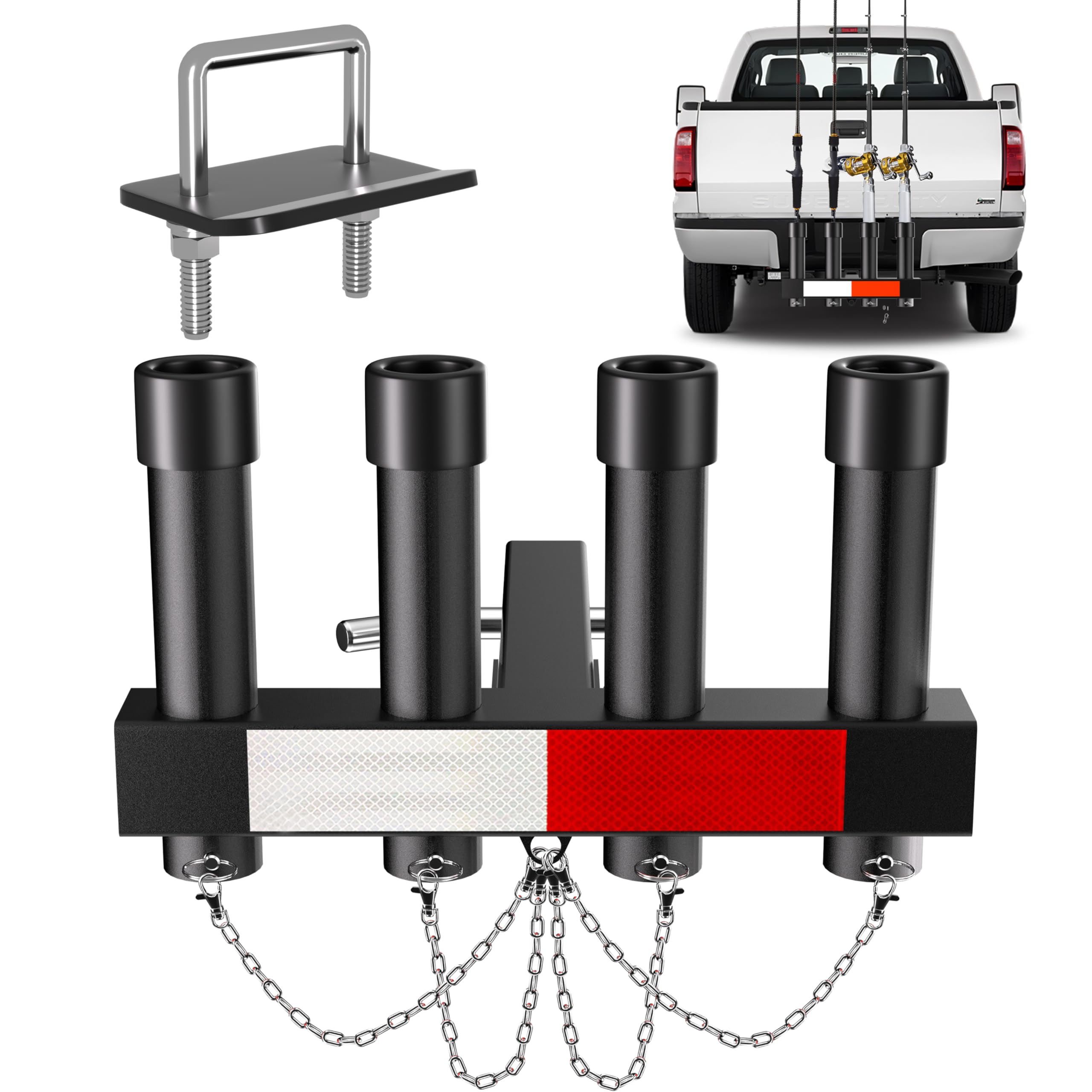 Hitch Fishing Rod Holder