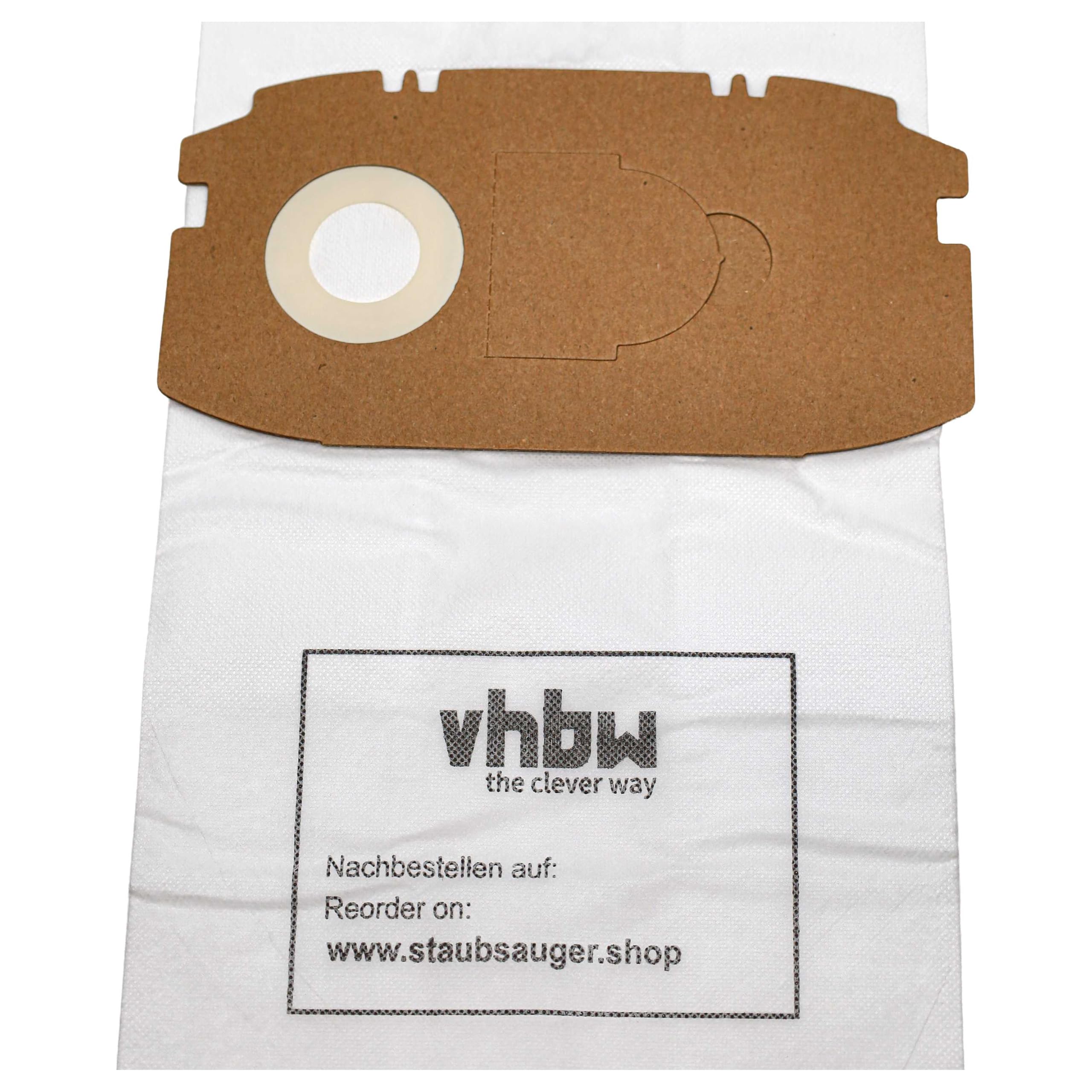 vhbw 50x bolsa compatible con Festo Festool Cleantec CTL Mini | CTL Midi, CT Mini, FIS-CTL Mini aspiradora - 34 cm x 26 cm blanco