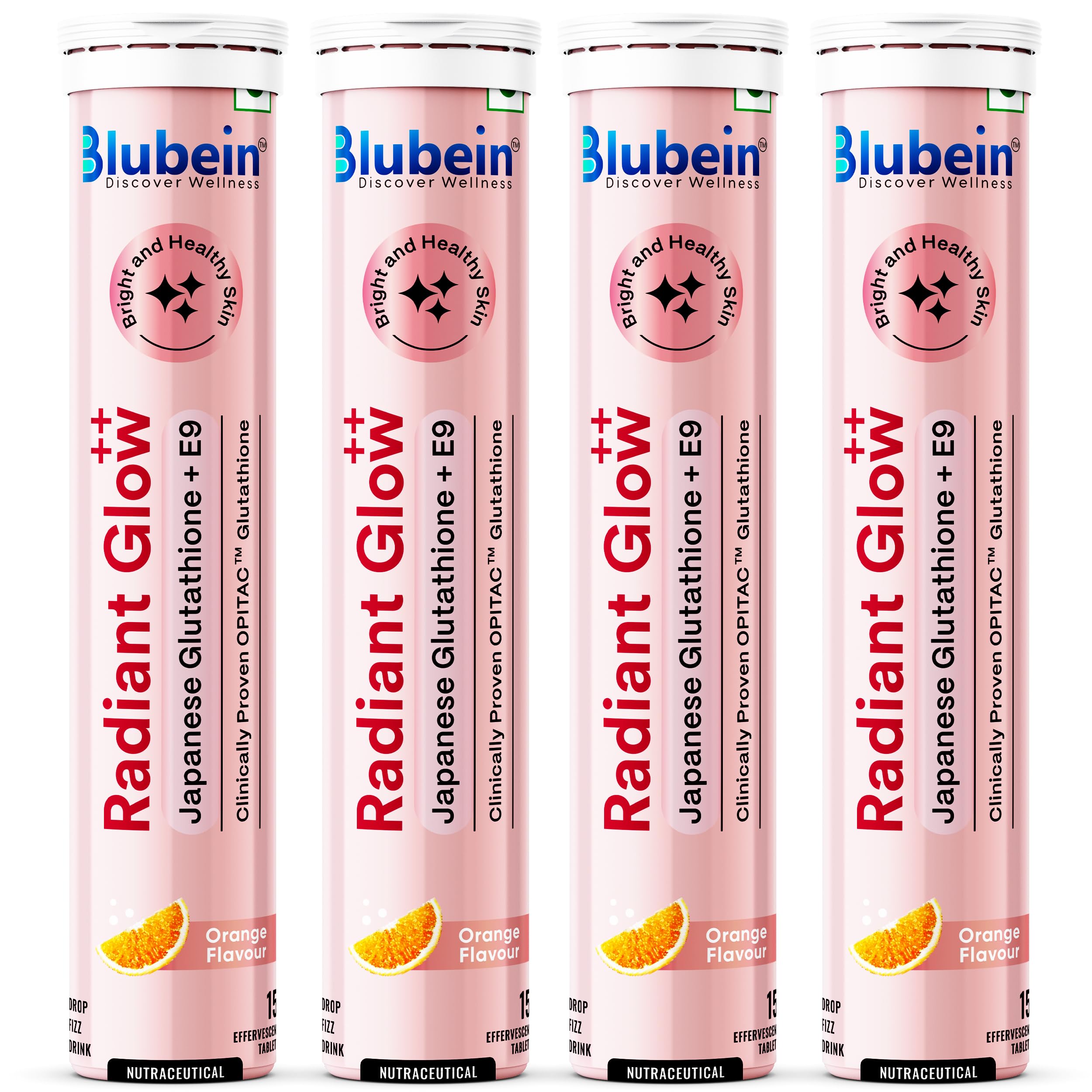 Blubein Skin Radiant Glow Drink| Japanese OPITAC GLUTATHIONE for Healthy & Glowing Skin