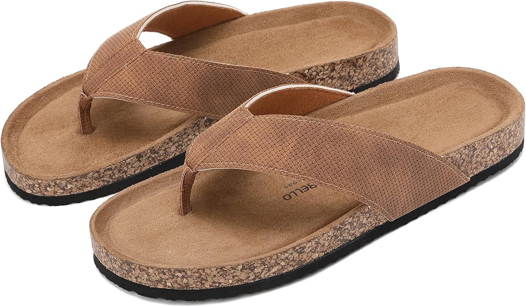 ARRIGO BELLO Thong Sandals Mens Flip Flops Beach Outdoor Slipp... - 3