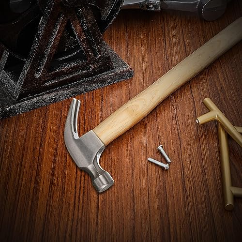 Miniatura 4 de Paquete de 3 asas de repuesto para martillos de trineo, mango de martillo de trineo pequeño de 12.7 pulgadas, herramienta de madera de repuesto para