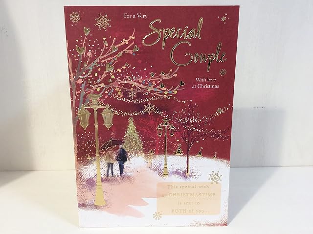 Words and Wishes Special Couple Christmas card