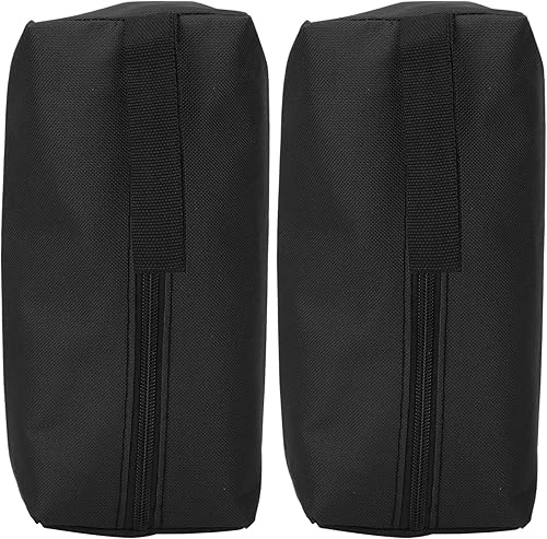 Miniatura 9 de Bolsa de herramientas con cremallera, 2 piezas portátil para electricista, bolsa de almacenamiento de herramientas de mano, bolsa de herramientas