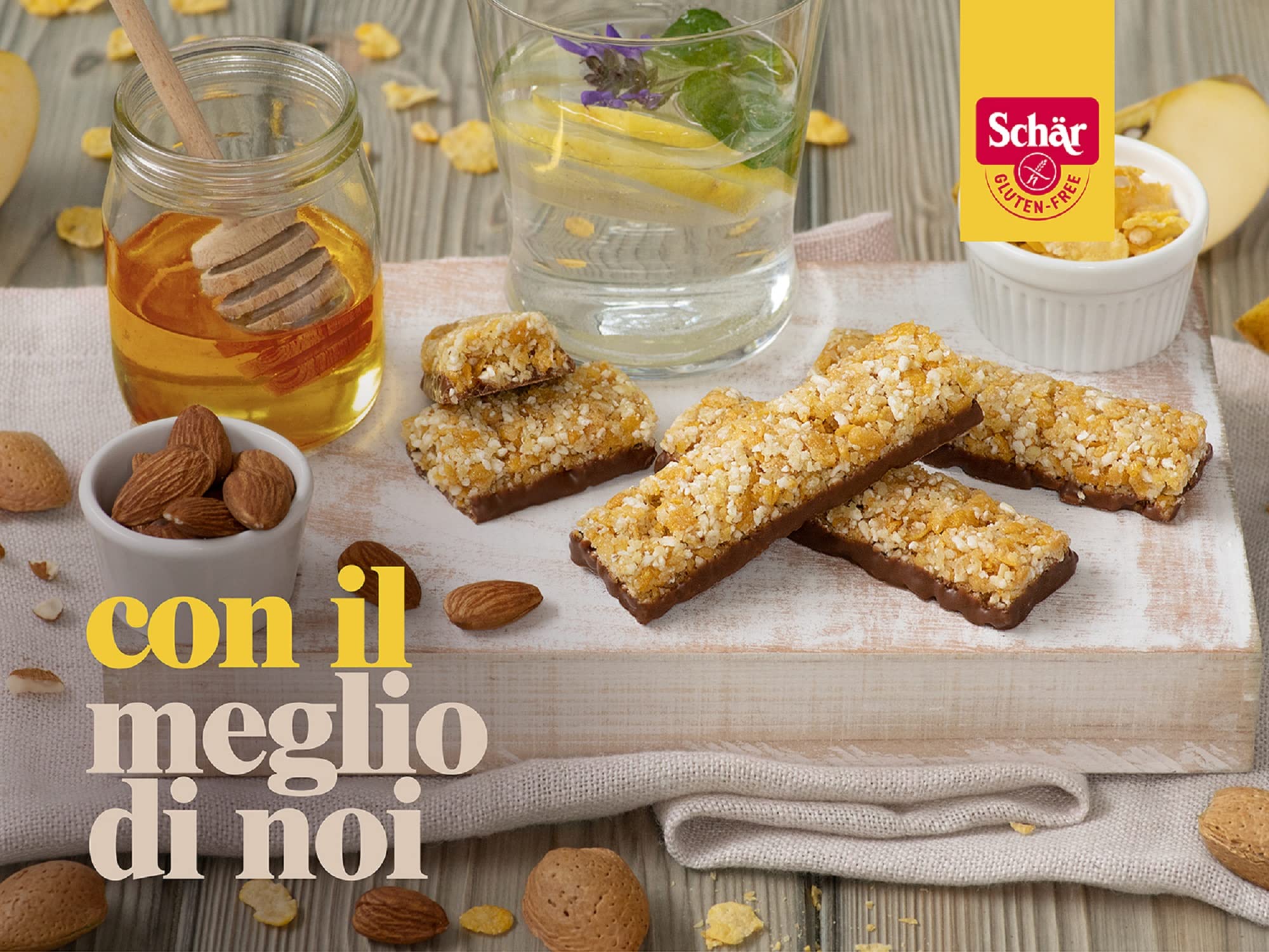 Dr. Schar Cereal Bar Barrita De Cereales - 25 gr - [Pack de 25]