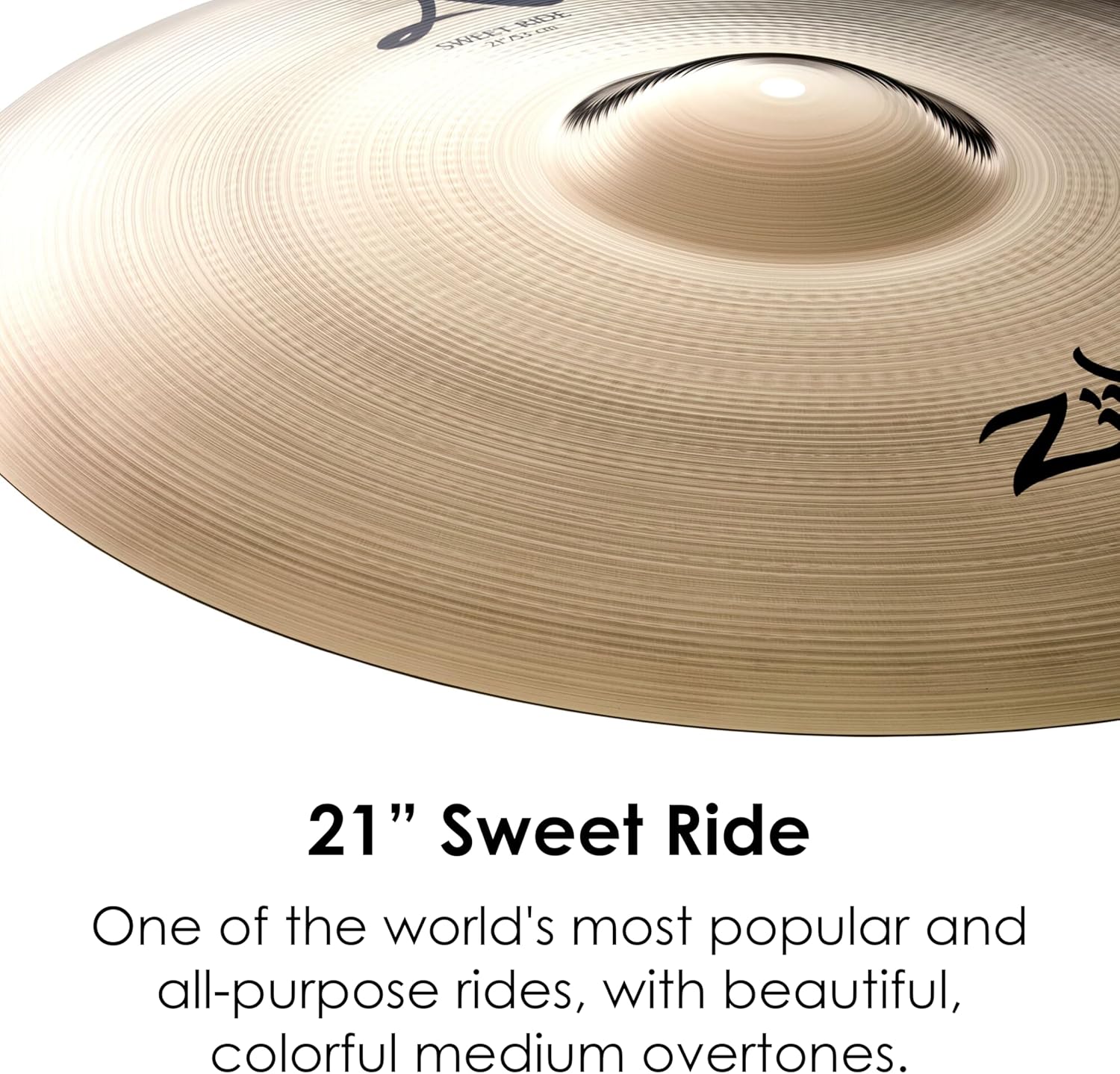 Avedis Zildjian Company A Series Sweet Ride Cymbal - 21 InchBrilliant