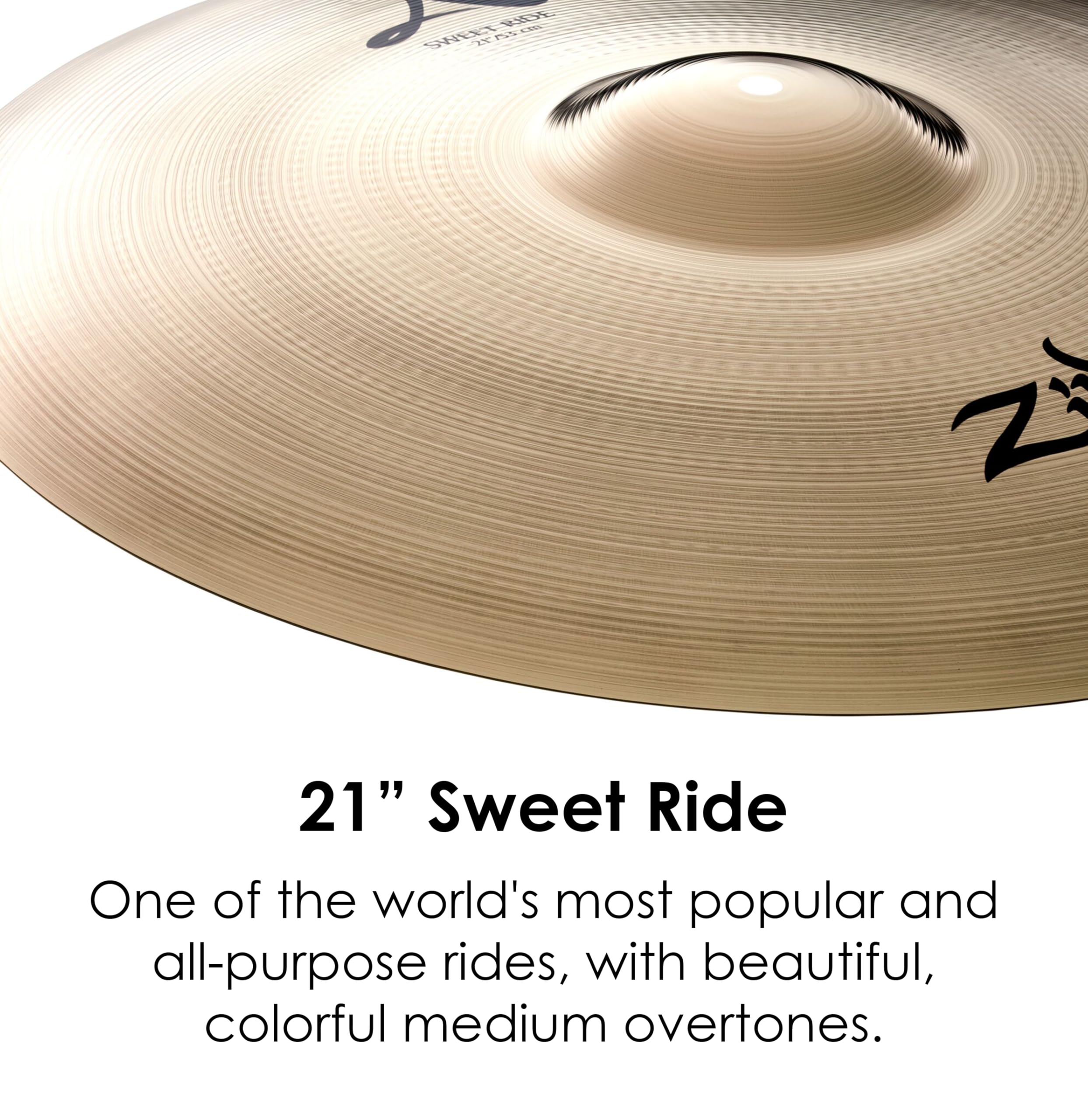 Amazon.com: Zildjian Ride Cymbal, 21