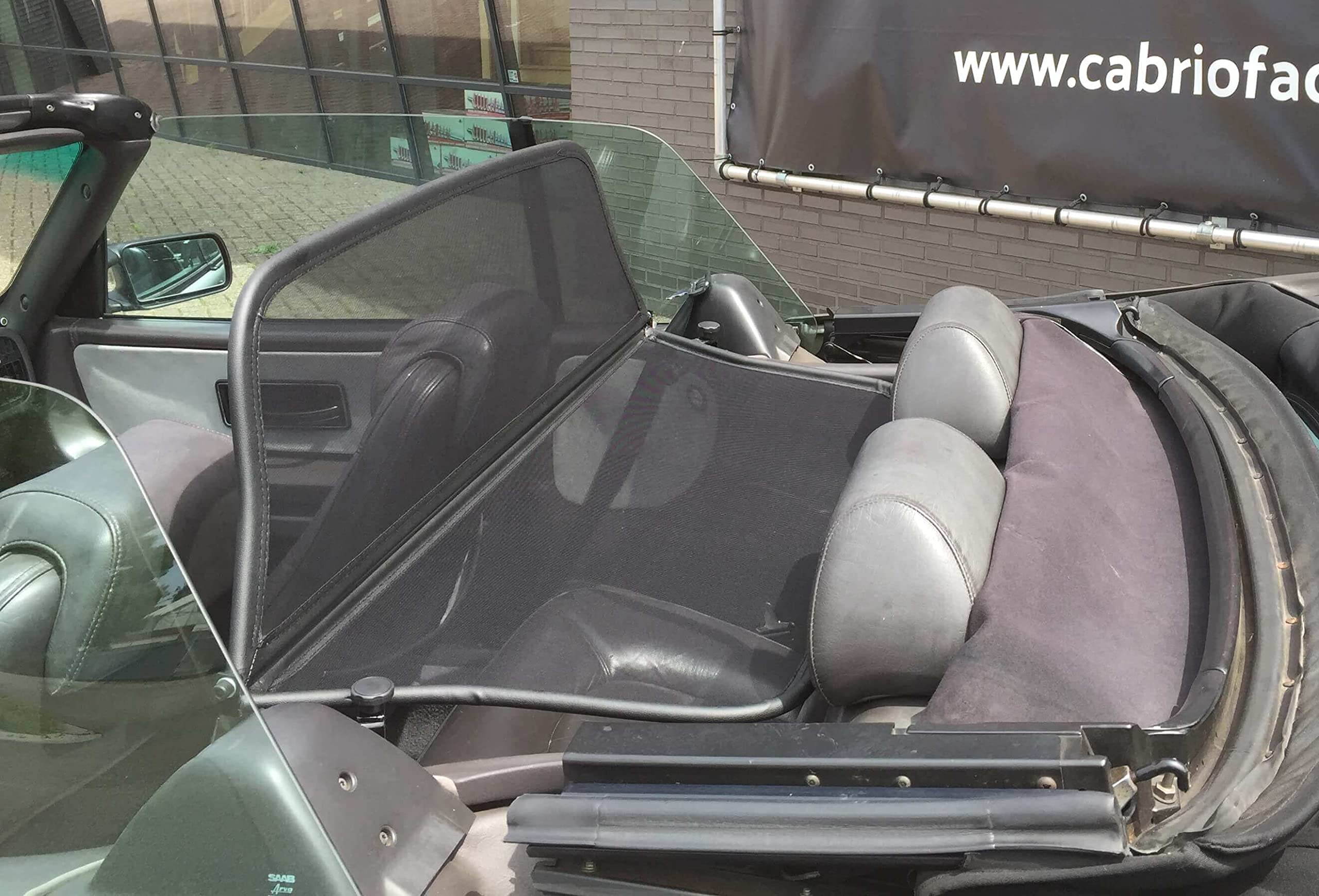 Deflector de Viento para Saab 900 I | 1986-1994 | Deflector de Viento | Deflector de Aire | Parabrisas para descapotable