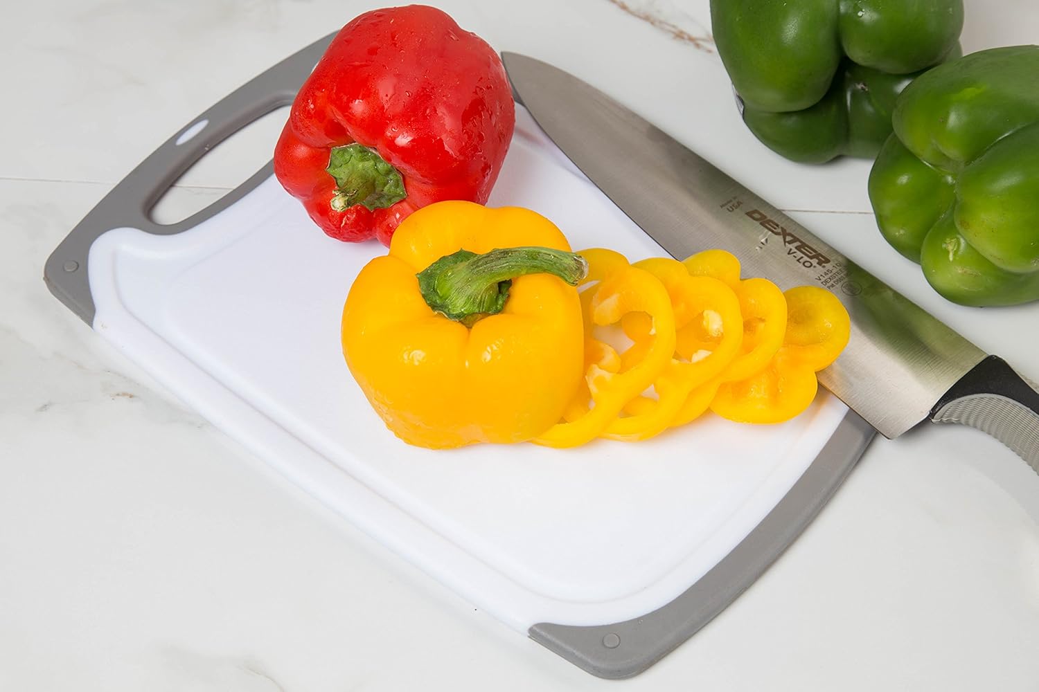 Free Shipping Over $50 Premium Plastic Cutting Board Set By Wahilulu - 3 pc Non-Slip Kitchen Essential Chopping Board Kit - Dishwasher Safe - Non-Slip Rubber Ends & Handles - Anti-Drip Juice Groove Lip (Large, Grey) Exclusive Discount 90% Price Premium Plastic Cutting Board Set By Wahilulu - 3 pc Non-Slip Kitchen Essential Chopping Board Kit - Dishwasher Safe - Non-Slip Rubber Ends & Handles - Anti-Drip Juice Groove Lip (Large, Grey)