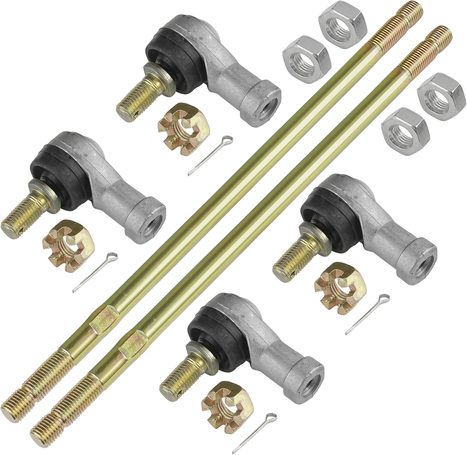 Caltric 2 Tie Rod Sets Compatible with Honda Fourtrax 200 Trx200Sx Trx-200Sx 1986-1988