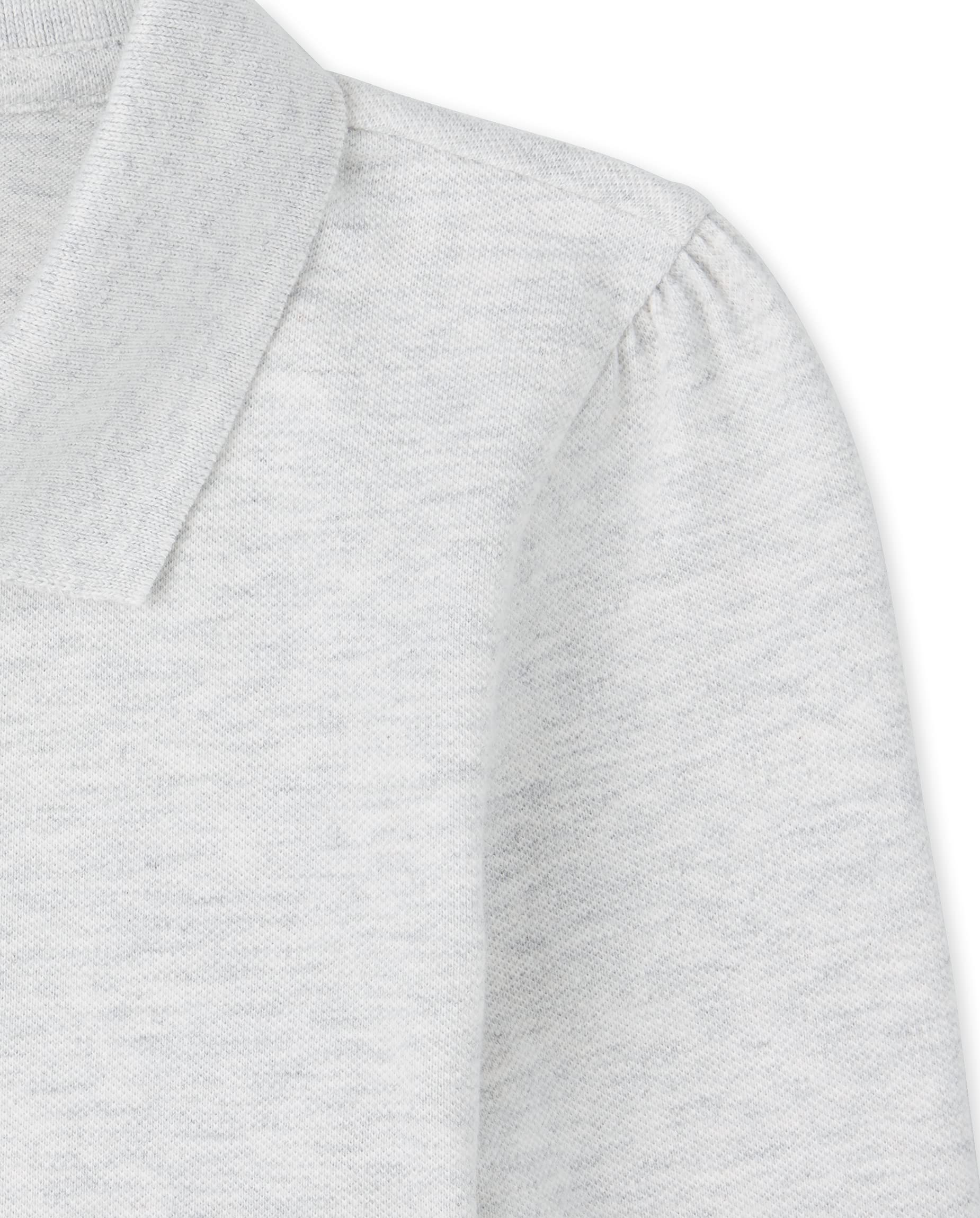 The Children's Place Mädchen Langärmeliges Poloshirt mit Rüschen für große Hemd