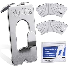 30 Pcs Claw Drywall Picture Hangers, 40 Lbs Heavy Duty Hanging Wall Hooks