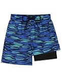 Sarfel Boys Swim Trunks with Compression Liner Kids Bathing Suits Boys Board Shorts Quick Dry Teen Swim Trunks Boy Swimsuit