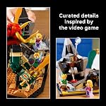LEGO La Légende de Zelda : Ocarina of Time – La Bataille Finale - Ensemble de Construction pour Adultes, Âges 18+ - Objet de Collection Nintendo avec Minifigures Link & Zelda - Décor de Chambre ou de Salle de Jeu - 77093