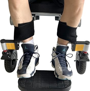 Wheelchair Leg Strap Medical Restraints for Elderly Patient,Wheelchair Seat Belt Restraints Foot Rest Strap Leg Straps for Wheelchair Accessories for Paralysis Parkinsons Legs Spasm 2Pcs