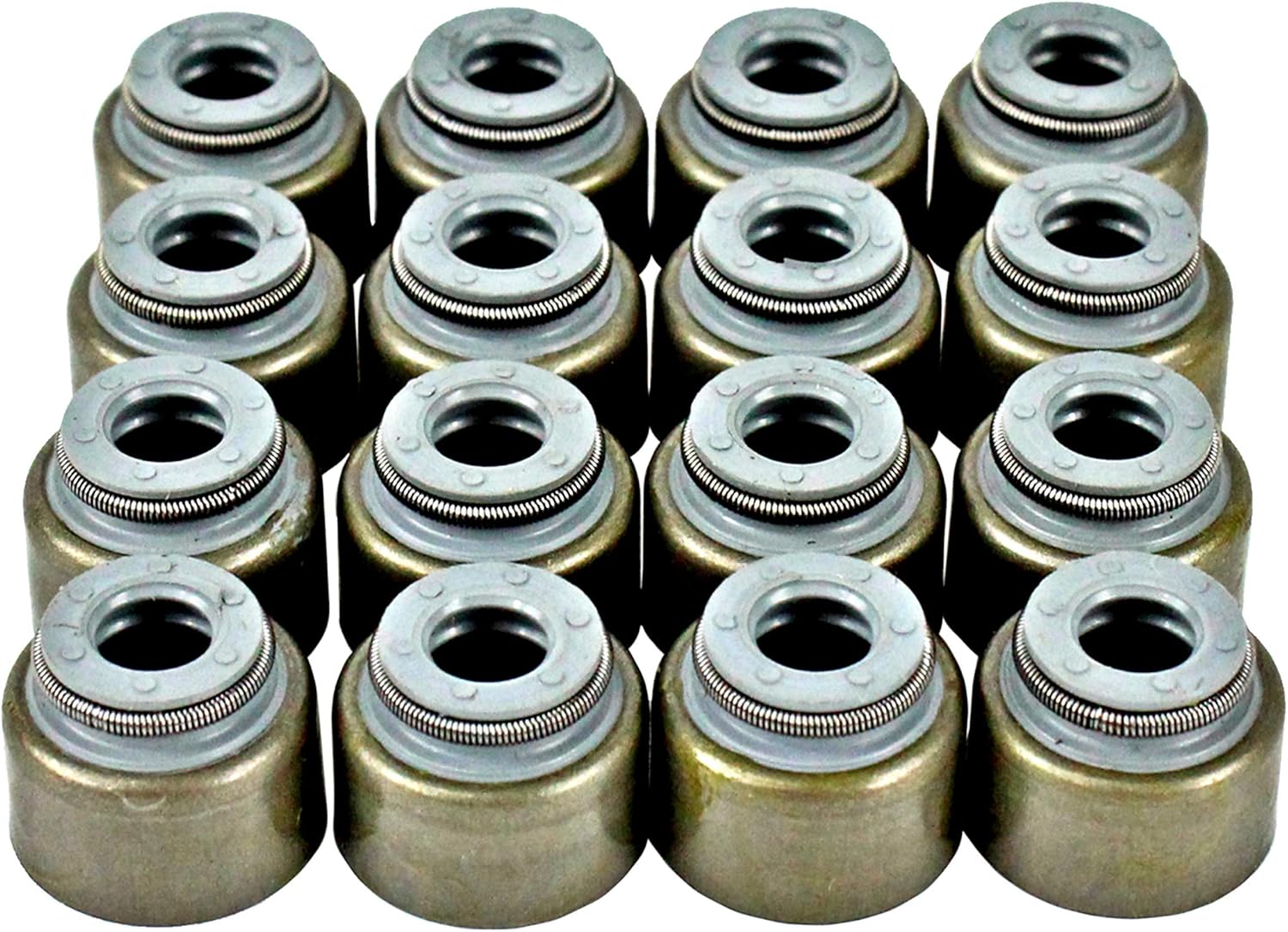 DNJ VSS217 Valve Stem Seal for 88-20 Acura, Honda, Isuzu, Mazda, ILX, RDX, RSX, CL, Integra, Accord, Civic, Crosstour, Protege, Prelude, Oasis, Clarity, 1.0L-2.4L L4, L3 DOHC, SOHC, Turbochar