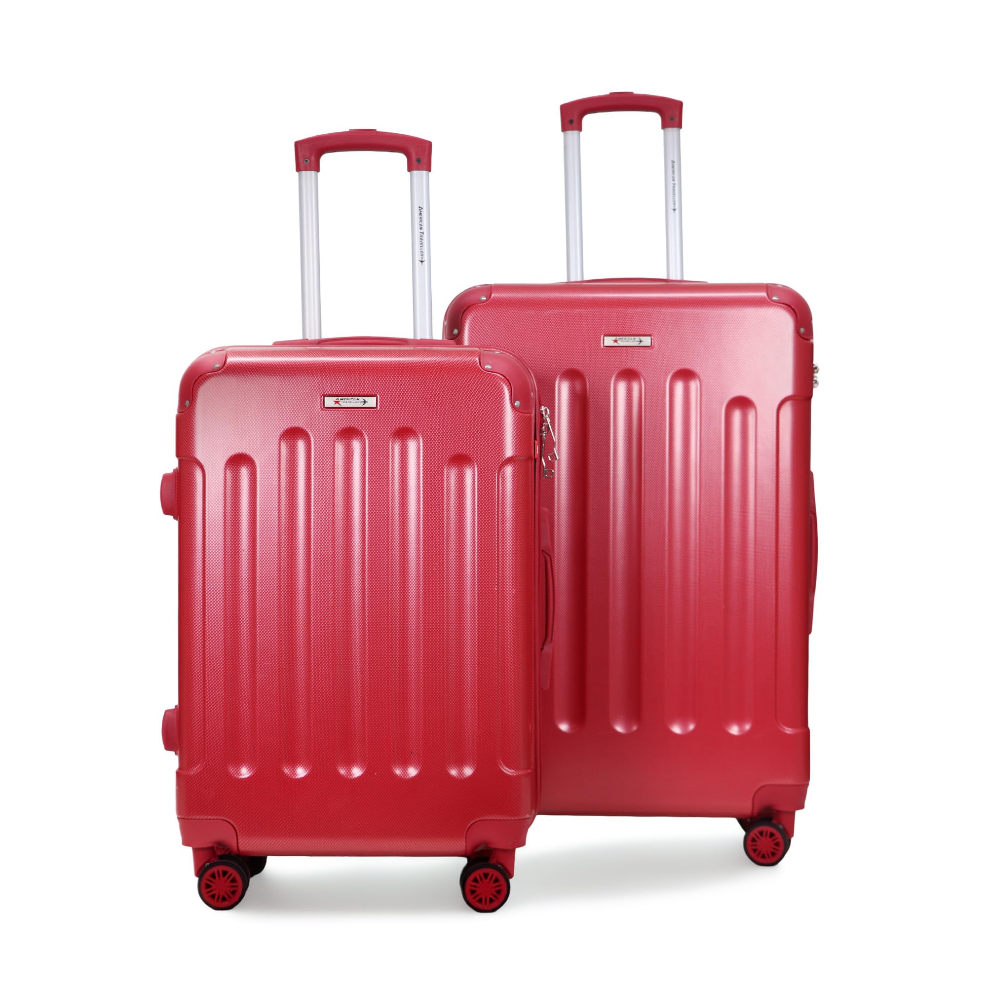 american traveller Rockstar Set-2 Polycarbonate 8-Wheel Luggage Trolley Bag-picture-18