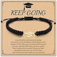 Vista 43 de Pulseras con Iniciales para Mujeres Adolescentes Niñas Hechas a Mano Pulsera Trenzada de Cuerda para Hombres Joyería Regalos de Cumpleaños