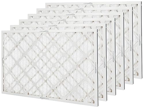 Vista 130 de Yaxa Basics Merv 11 - Filtro de aire para horno de CA - 20 x 20 x 1 pulgadas, paquete de 6