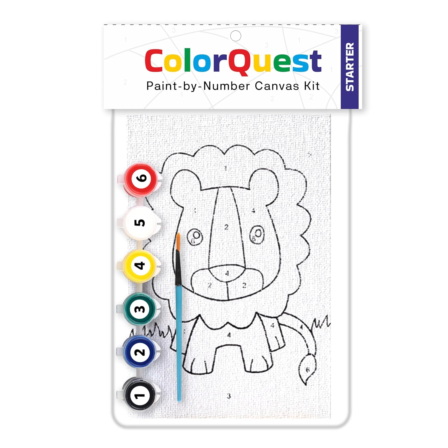 Artiggle DIY Paint By Number - Starter Kit ( ColorQuest ) Toy for Kids ...
