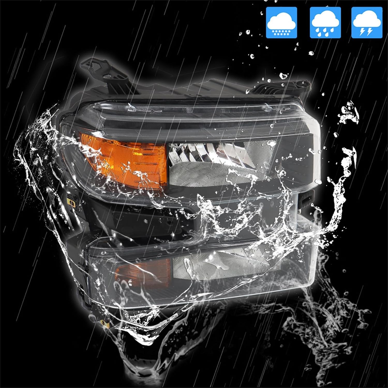 84621849 Headlight Assembly Replacement for Silverado 2019 2020 2021 Headlamp Right Side