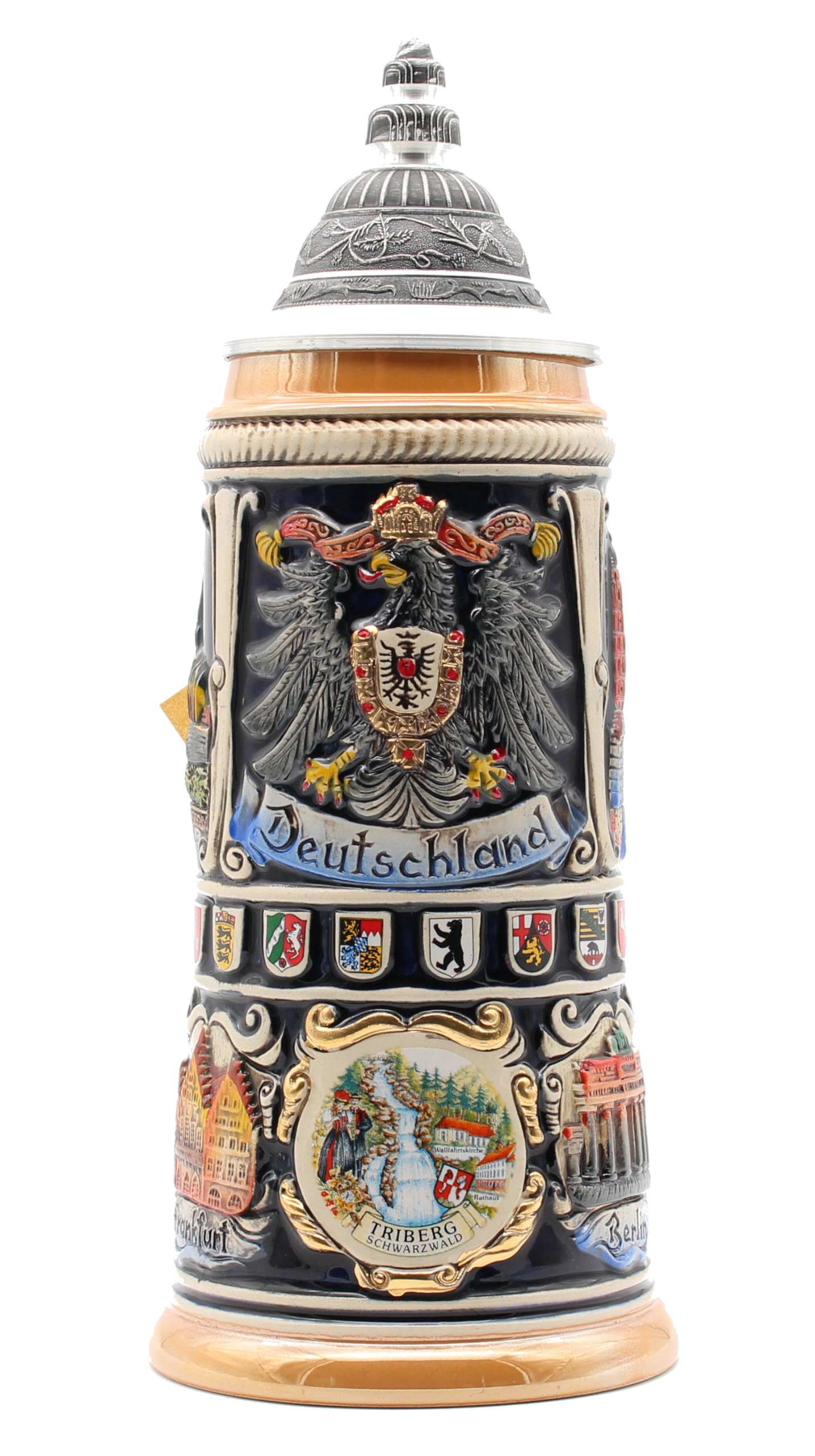 Chope à bière Zöller & Born Allemagne grès traditionnel bocal