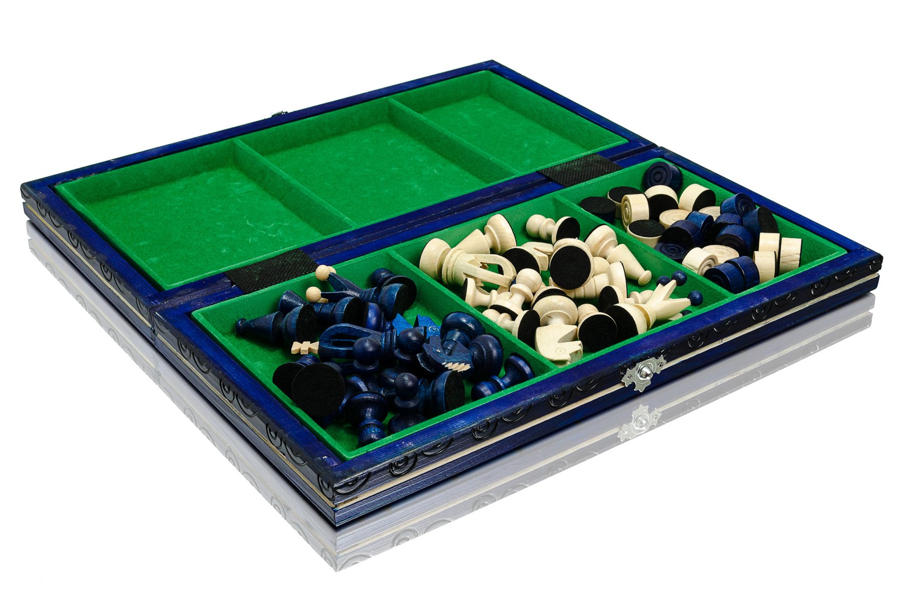 Master of Chess Magnetisch Houten Schaakbord 35 cm - Handgemaakt Draagbaar Klein Schaakbord - Opvouwbare Schaakset voor Kinderen en Volwassenen Master of Chess Magnetisch Houten Schaakbord 35 cm - Handgemaakt Draagbaar Klein Schaakbord - Opvouwbare Schaakset voor Kinderen en Volwassenen
