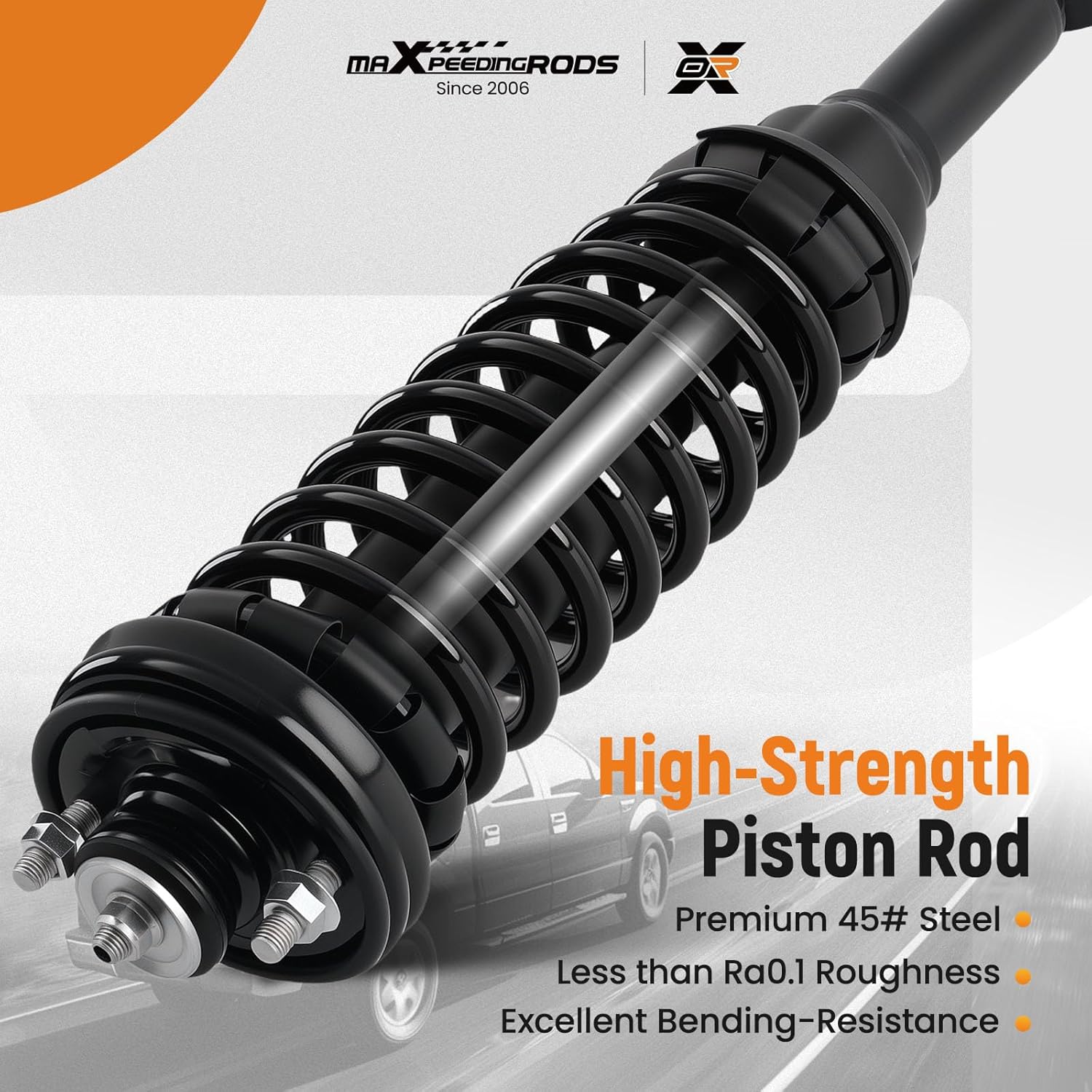 maXpeedingrods 4Pc Front & Rear Strut for Honda Civic 1996-2000 Acura EL 1997-2000, 171291R 171291L 171292 Shock Absorber Strut w/Coil Spring Assembly