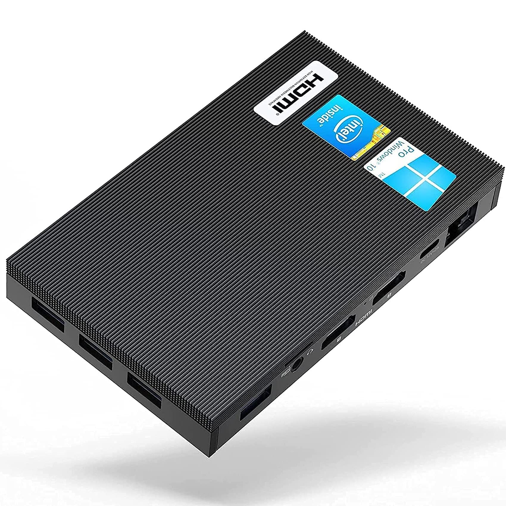 Buy MeLE Quieter2Q Fanless Mini PC Windows 11 pro Celeron J4125 8GB ...