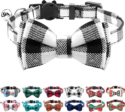 cat bow tie collar amazon