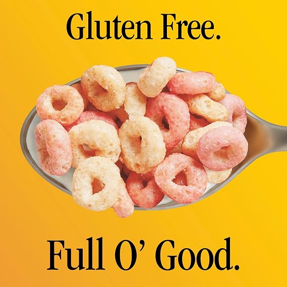 Cheerios Strawberry Banana Breakfast Cereal, Gluten Free, 11.2 oz