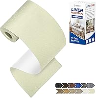 Vista 11 de KING MOUNTAIN Parches de reparación de lino fino, tela autoadhesiva, 8 x 11 pulgadas, 2 unidades, multicolor, para sofá (negro carbón)