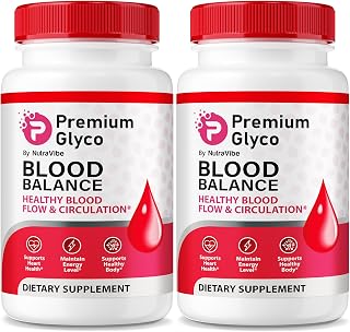 (2 Pack) Premium Glyco – Original Formula with a Clean, Premium Blend to Support Healthy Circulation, Natural Energy & Balanced Levels | Just 2 Easy-to-Swallow Pills Daily (120 Capsules)