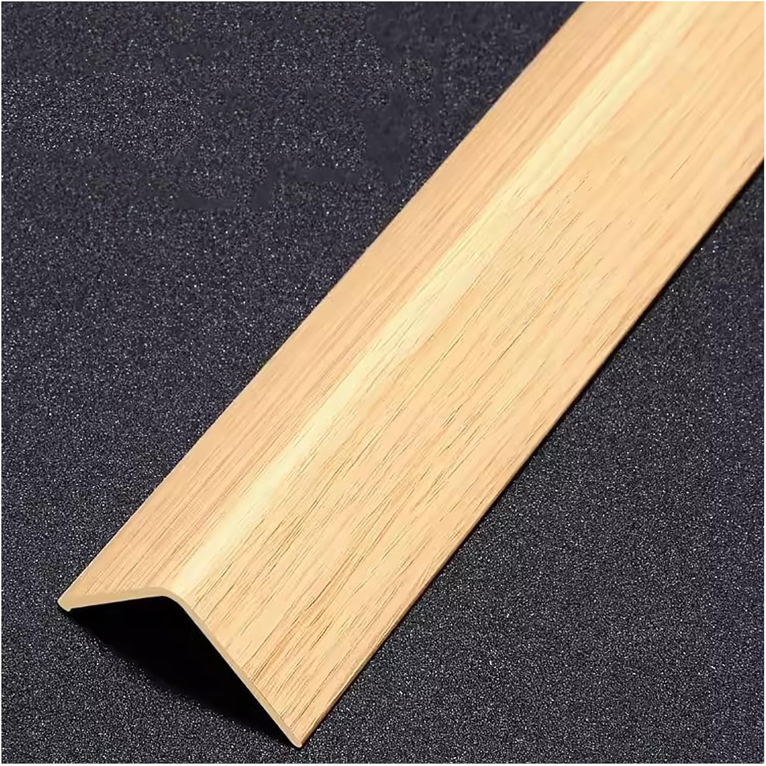 Self-Adhesive PVC Corner Guard 89 Degrees, Living Room Corner Trim Wall Edge Protector, Suitable for Protection and Decoration of Various Walls(Brown,2x100cm/0.8x39in)