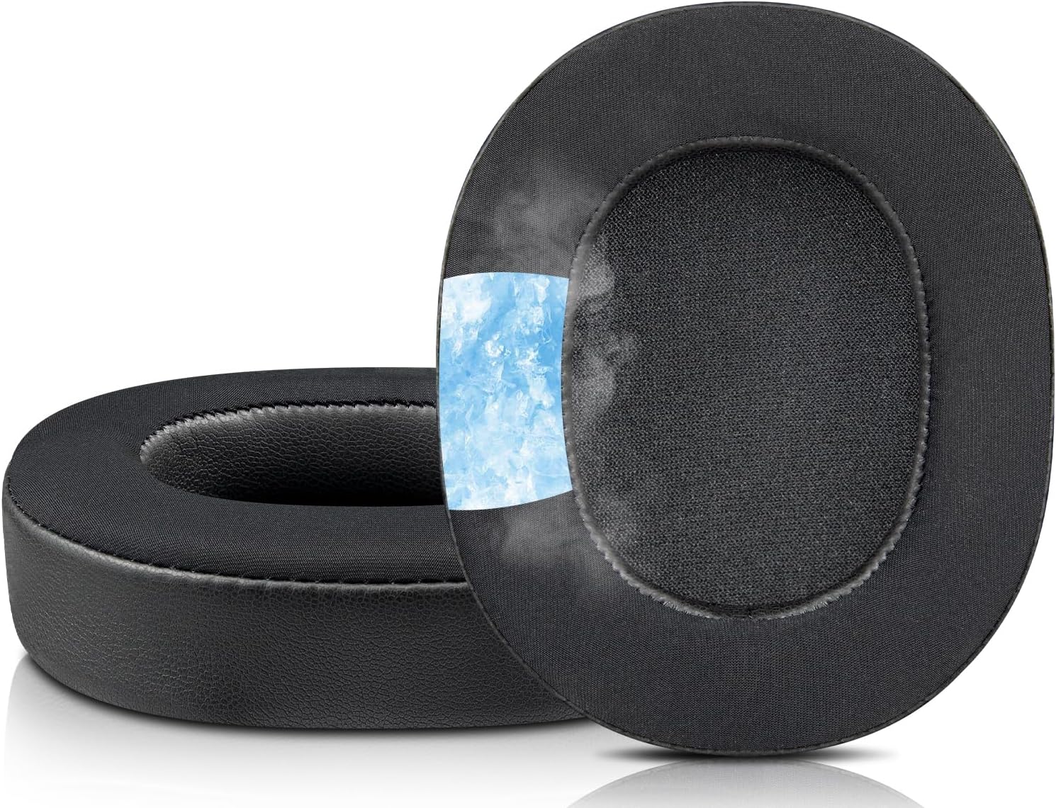 SOULWIT Cooling Earpads for Razer BlackShark V2/V2 Pro - Black