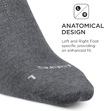 Feetures Everyday Ultra Light Cushion Crew Sock for Women - Moisture-Wicking Socks - (1 Pair)