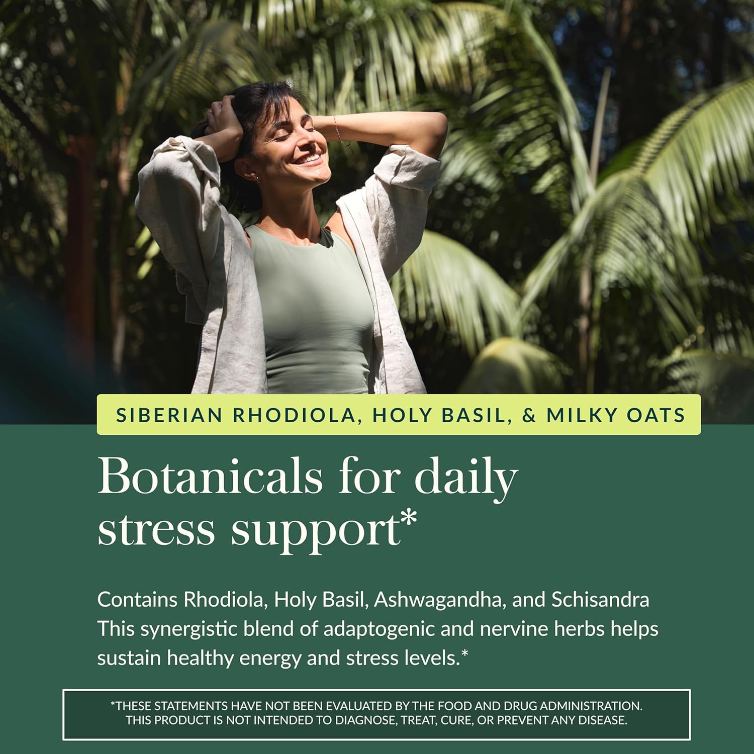 Gaia Herbs Adrenal Health Daily Support - Herbal Supplement with Ashwagandha, Holy Basil & Schisandra - Help Maintain Healthy Energy & Stress Levels* - 180 Vegan Liquid Phyto-Caps (90 Servings) - Image 5