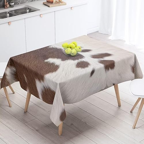 Miniatura 42 de Mantel floral retro de los años 70, decoración de fiesta de cumpleaños, mantel de plástico lavable para comedor, cocina, decoración de fiesta de