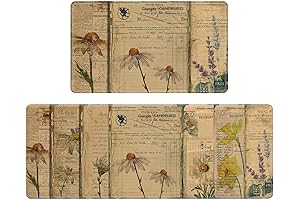 CRUGLA 2 Piece Anti Fatigue Kitchen Mats