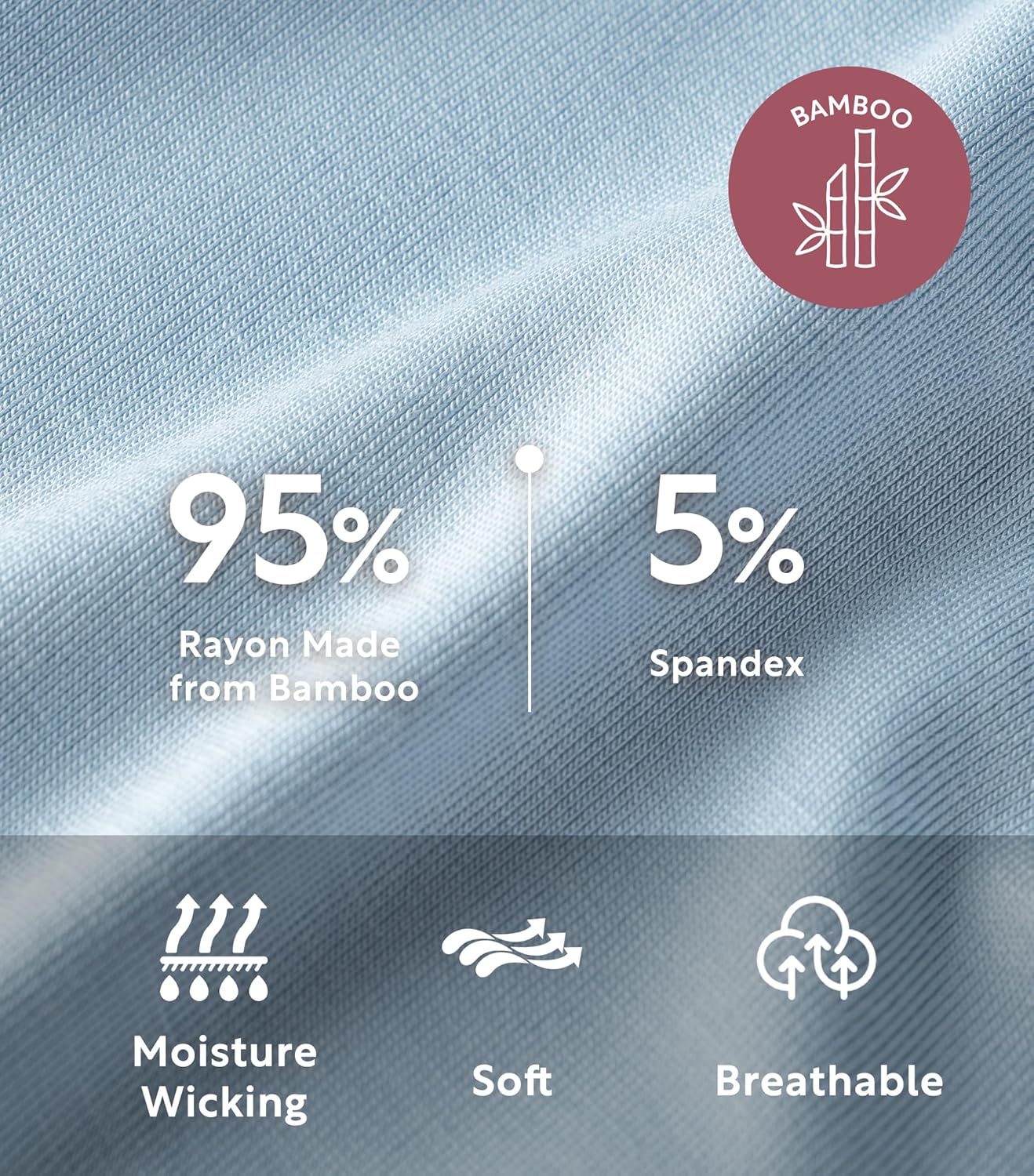 DAVID ARCHY Womens Underwear, Bamboo Rayon Underwear Panties Moisture Wicking Panties, Soft Breathable, 4 Pack - Image 4