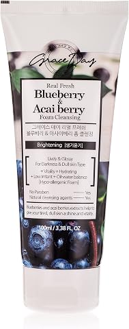 Grace Day Yaban Mersini Ve Acai Üzümü Temizleyici Köpük Blueberry Acai Foam Cleanser