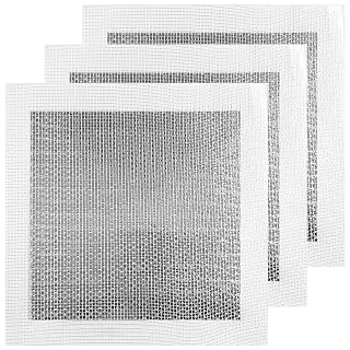 3 Pieces 7.87 Inch Wall Patch Repair, Drywall Repair Patch Self Adhesive Drywall Patch and Fiberglass Repair Kit, Heavy Duty Dry Wall Hole Repair Patch for Drywall Plasterboard (20 * 20 cm) - Amazon product rated Grade A
